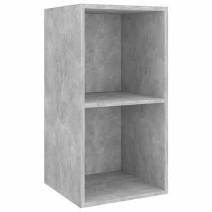vidaXL TV Cabinet | Set of 2 | Concrete grey | Engineered wood | Standard 4