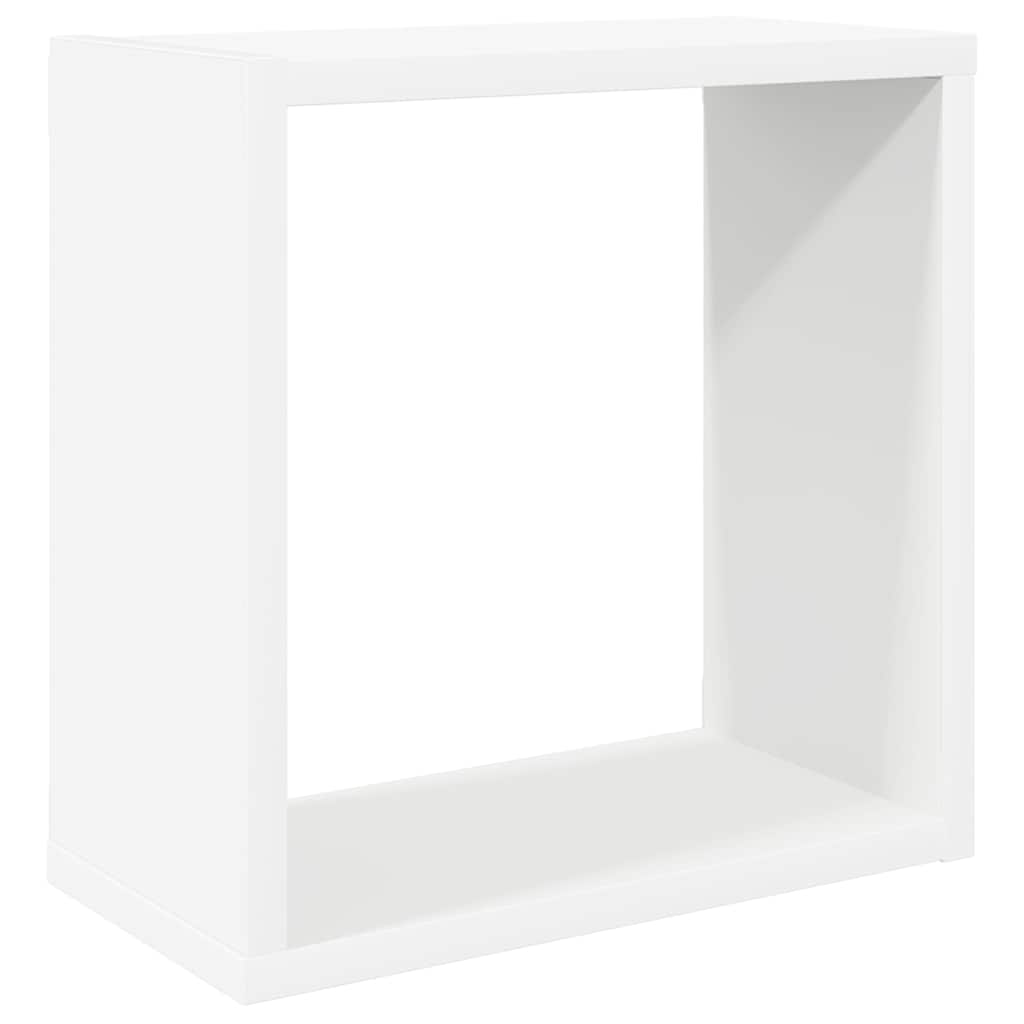 vidaXL Wall Cube Shelves 6 pcs White 30x15x30 cm 5
