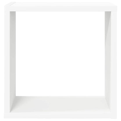 vidaXL Wall Cube Shelves 6 pcs White 30x15x30 cm 6