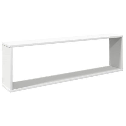vidaXL Wall Shelf | Set of 2 | White | Engineered Wood | 100 x 15 x 30 cm 5