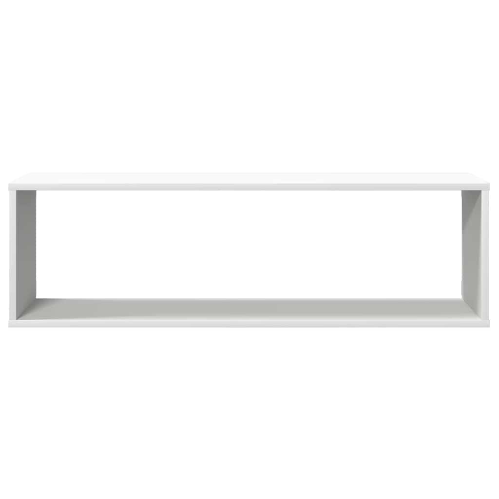 vidaXL Wall Shelf | Set of 2 | White | Engineered Wood | 100 x 15 x 30 cm 6