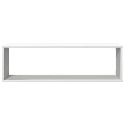 vidaXL Wall Shelf | Set of 2 | White | Engineered Wood | 100 x 15 x 30 cm 6