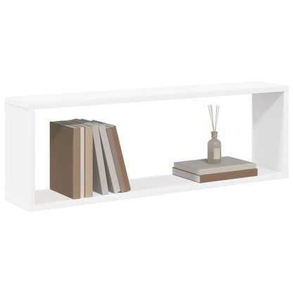 vidaXL Wall Shelf |  Set of 2 | White | Engineered wood | 80 x 15 x 26.5 cm 4
