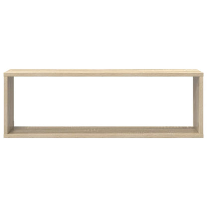 vidaXL Wall Shelf | Set of 4 | Sonoma oak | Engineered wood | 80x15x26.5 cm 6