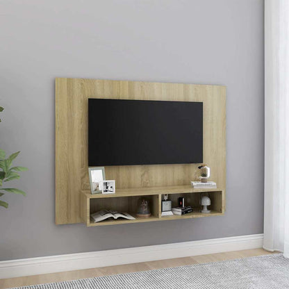 vidaXL Wall TV Cabinet 120x23.5x90 cm Engineered Wood