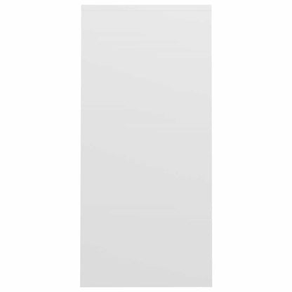 vidaXL Desk | White | Engineered wood | 102.5x35x75 cm | Shelving | Corner Desk 4