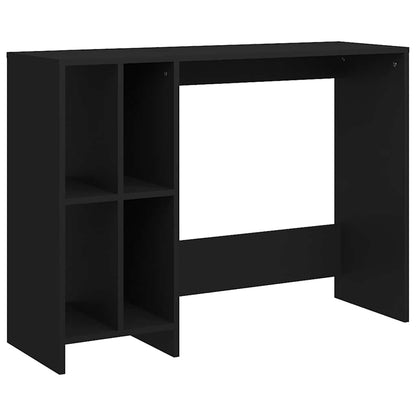 vidaXL Desk | Black | Engineered wood | Compact | Desk | Rectangular | Modern 2