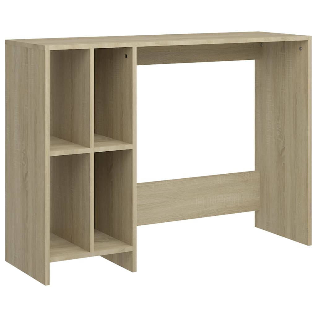 vidaXL Desk | Sonoma oak | Engineered wood 2