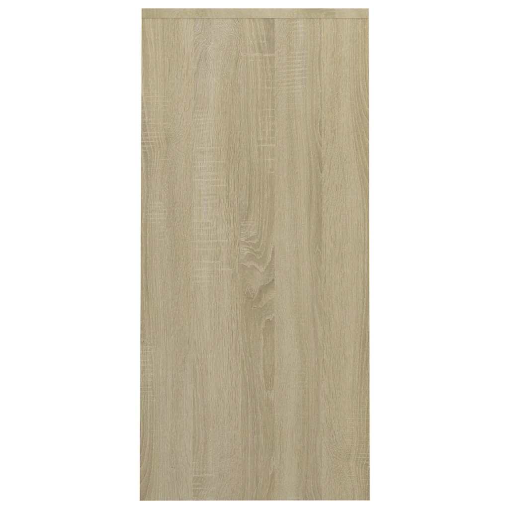 vidaXL Desk | Sonoma oak | Engineered wood 4