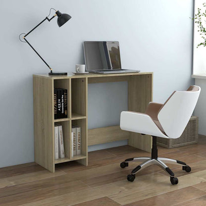 vidaXL Desk | Sonoma oak | Engineered wood 1