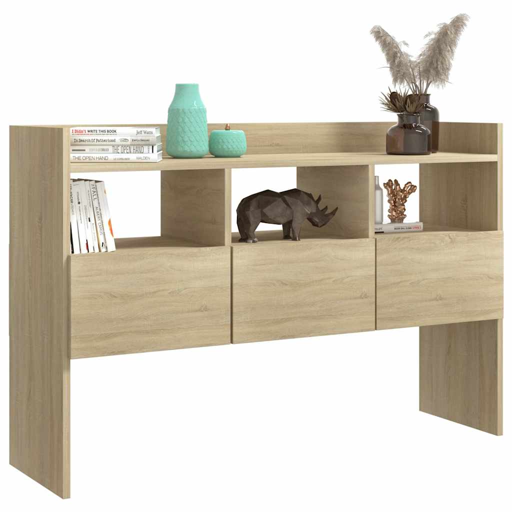 vidaXL Sideboard | Sonoma oak | Engineered wood | 105x30x70 cm | Sideboard 4