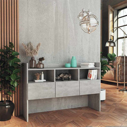 vidaXL Sideboard | Concrete grey | Engineered wood | Medium 3
