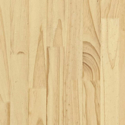 vidaXL Bedside Cabinet | Untreated Pine | Solid Pine Wood | Bedside Cabinet 6