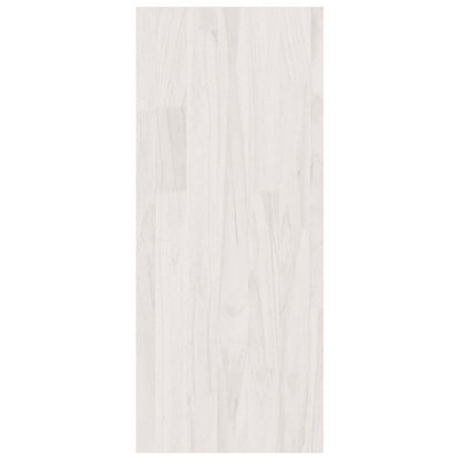 vidaXL Book Cabinet Room Divider White 100x30x71.5 cm Pinewood 6