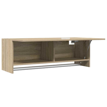 808236 vidaXL Wardrobe Sonoma Oak 100x32,5x35 cm Engineered Wood 5