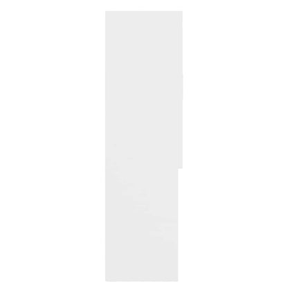 vidaXL Washing Machine Cabinet White 70.5x25.5x90 cm 4