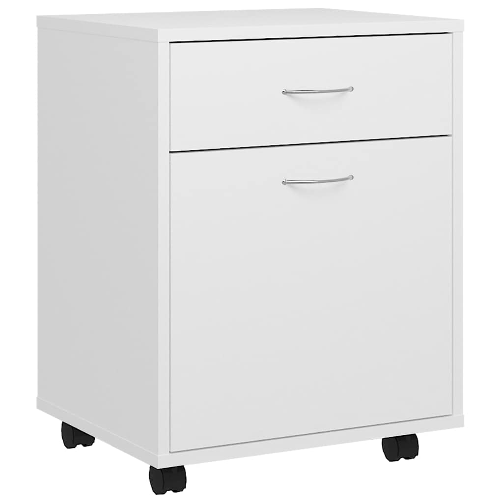 vidaXL Storage Cabinet | White | Engineered Wood | Medium | Storage Cabinet 2