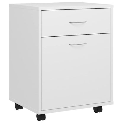 vidaXL Storage Cabinet | White | Engineered Wood | Medium | Storage Cabinet 2