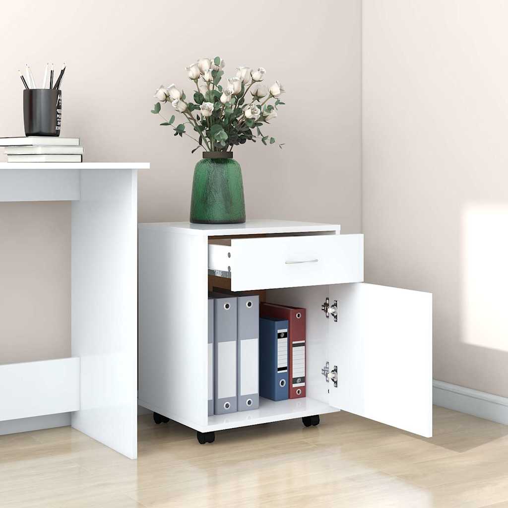 vidaXL Storage Cabinet | White | Engineered Wood | Medium | Storage Cabinet 3