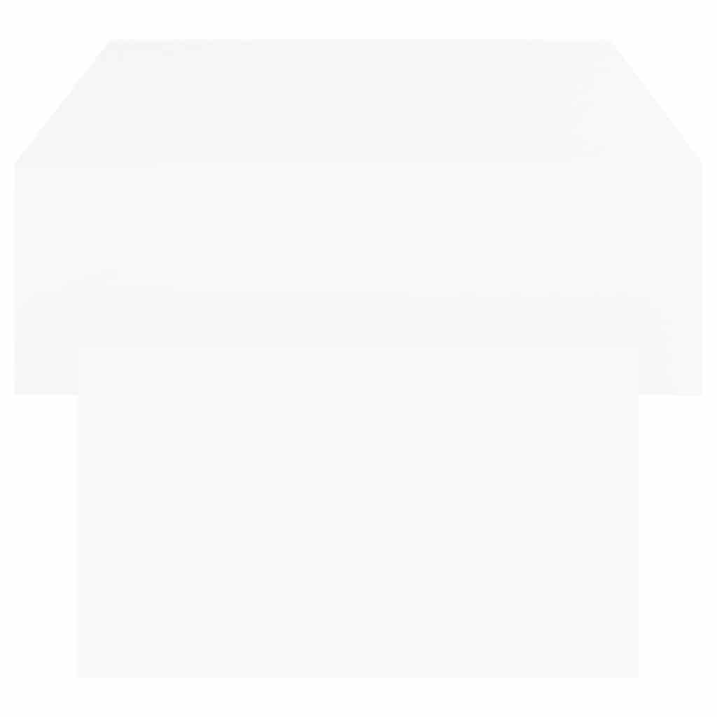 vidaXL Coffee Table | White | Engineered wood | Coffee Table | Rectangular 6