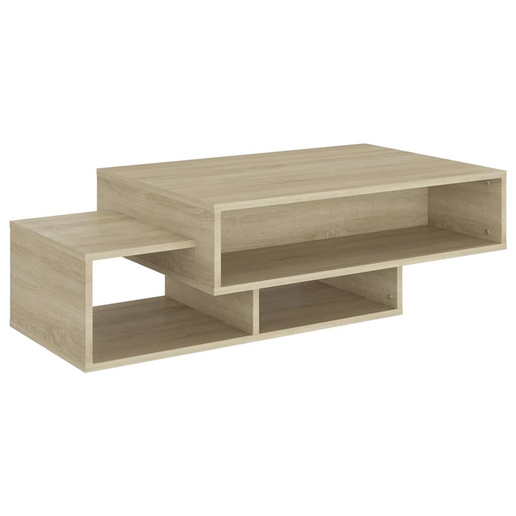 vidaXL Coffee Table | Sonoma oak | Engineered wood | Medium | Coffee Table 2