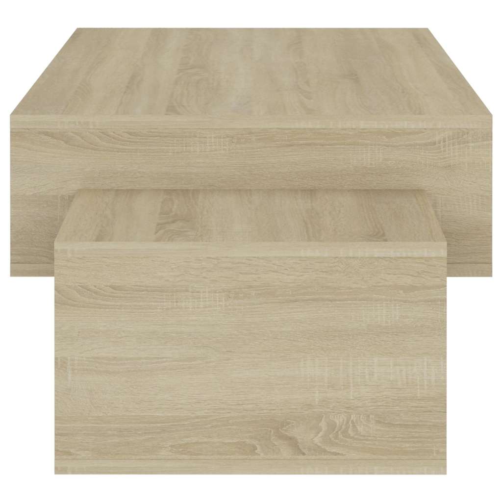 vidaXL Coffee Table | Sonoma oak | Engineered wood | Medium | Coffee Table 6