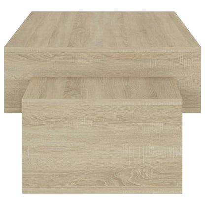 vidaXL Coffee Table | Sonoma oak | Engineered wood | Medium | Coffee Table 6
