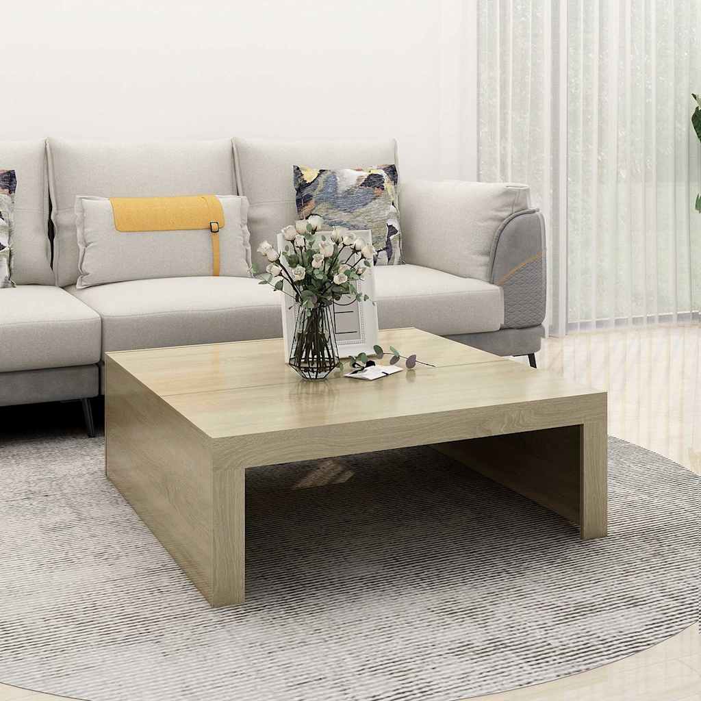Coffee Table Engineered Wood Sonoma oak