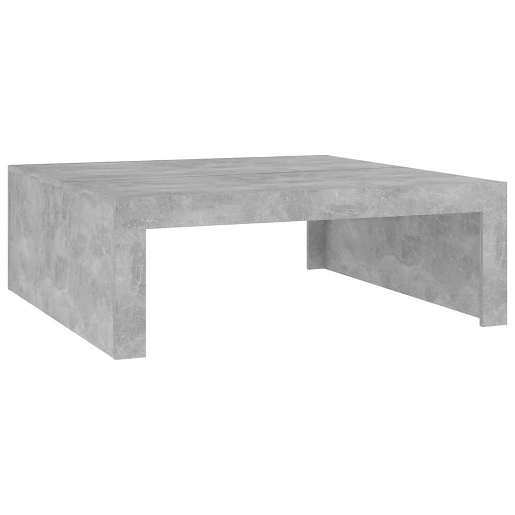 vidaXL Coffee Table | Concrete Grey | Engineered Wood | Medium | Modern 2