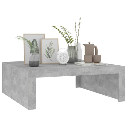 vidaXL Coffee Table | Concrete Grey | Engineered Wood | Medium | Modern 4