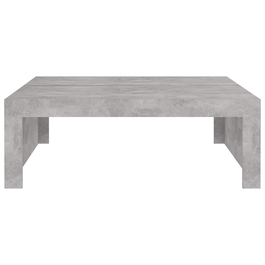 vidaXL Coffee Table | Concrete Grey | Engineered Wood | Medium | Modern 5