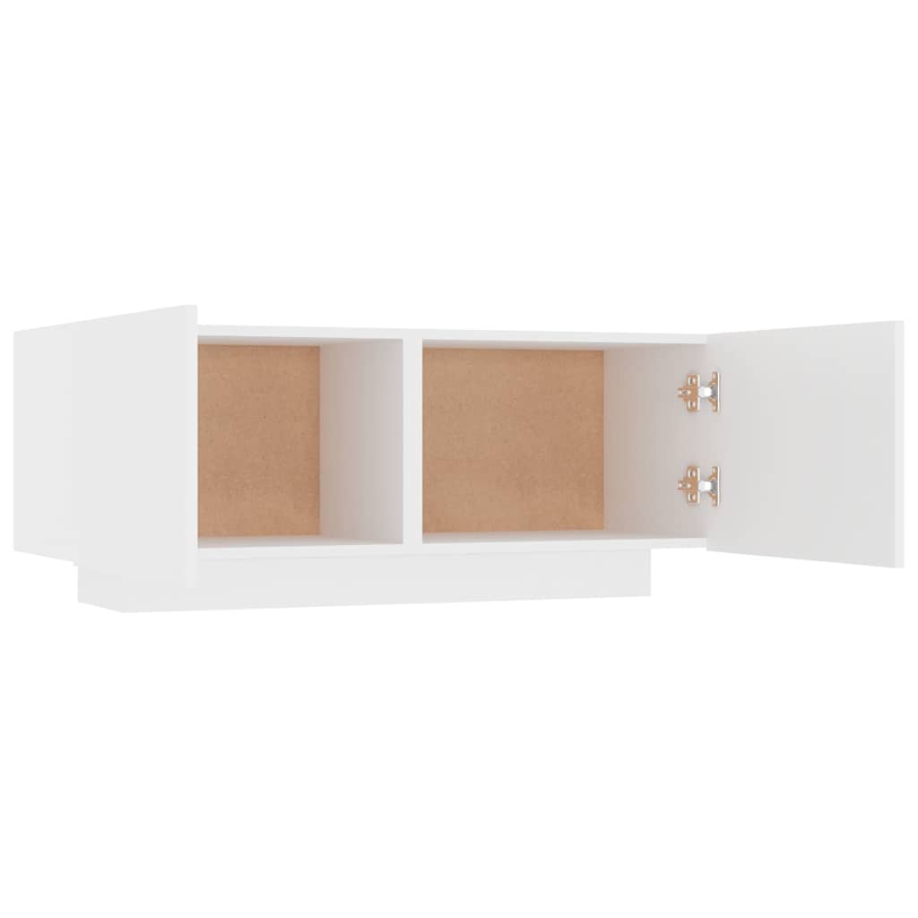 vidaXL Bedside Cabinet | White | Engineered Wood | Medium | Bedside Cabinet 6