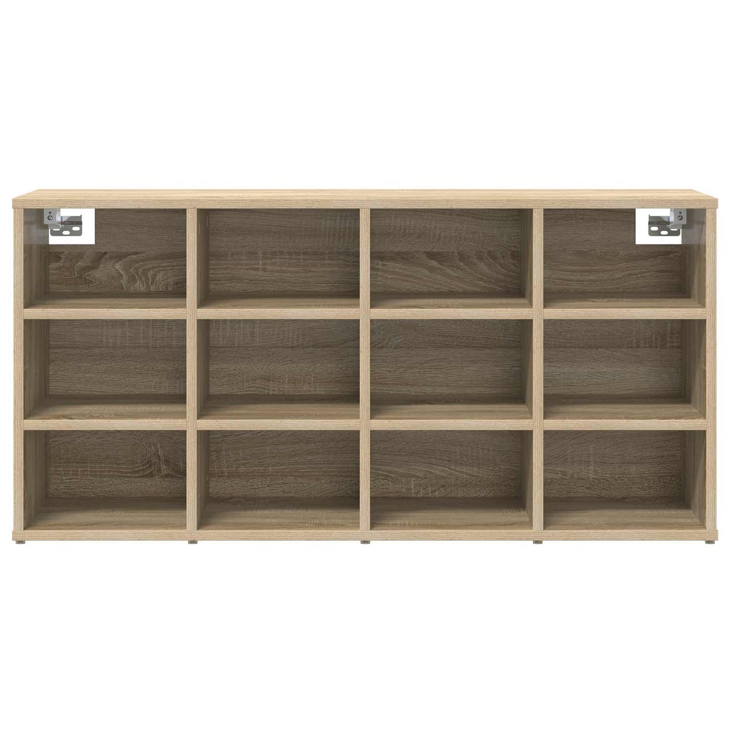 vidaXL Shoe Cabinet 103 x 30 x 51 cm Engineered Wood Sonoma Oak 5
