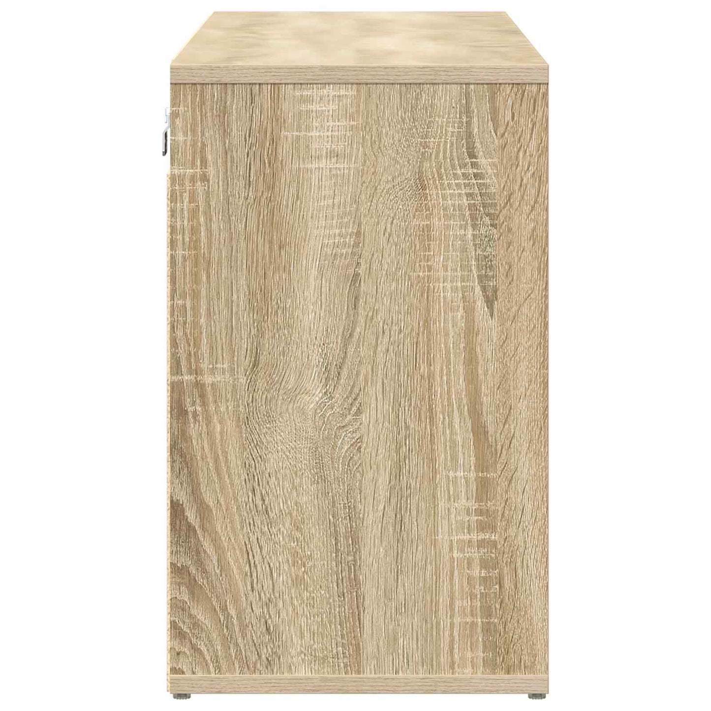 vidaXL Shoe Cabinet 103 x 30 x 51 cm Engineered Wood Sonoma Oak 6