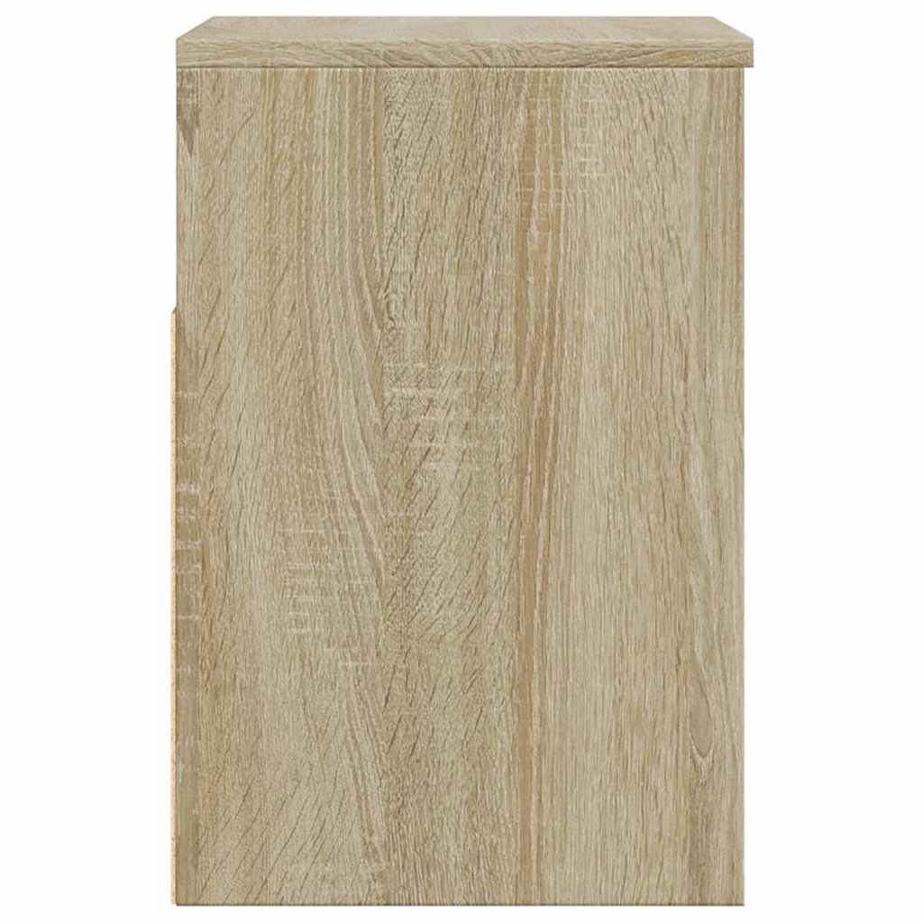 808741 vidaXL Shoe Bench Sonoma Oak 60x30x45 cm Engineered Wood 6