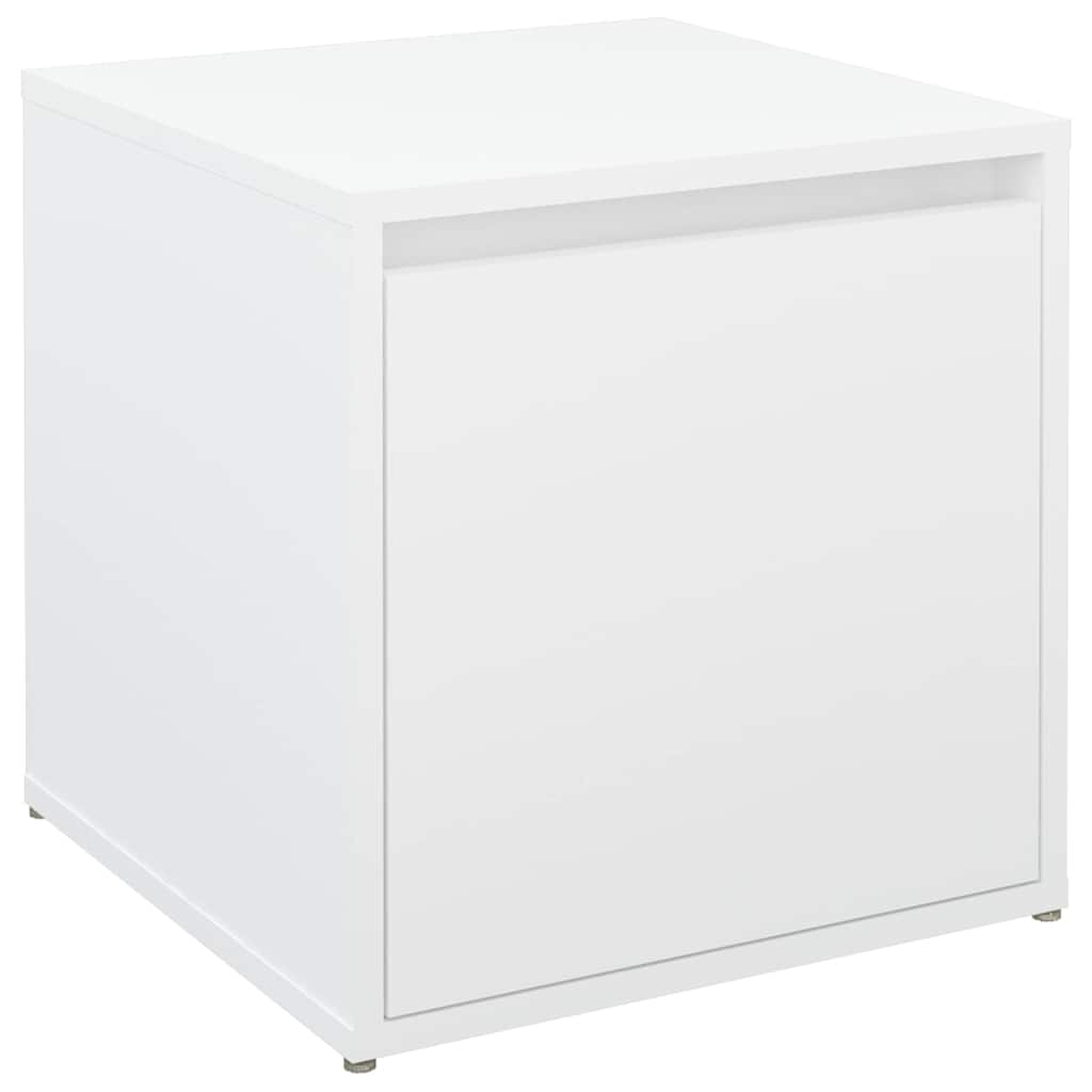 vidaXL Box Drawer | White | Engineered wood | Medium | Box Drawer | Square 2