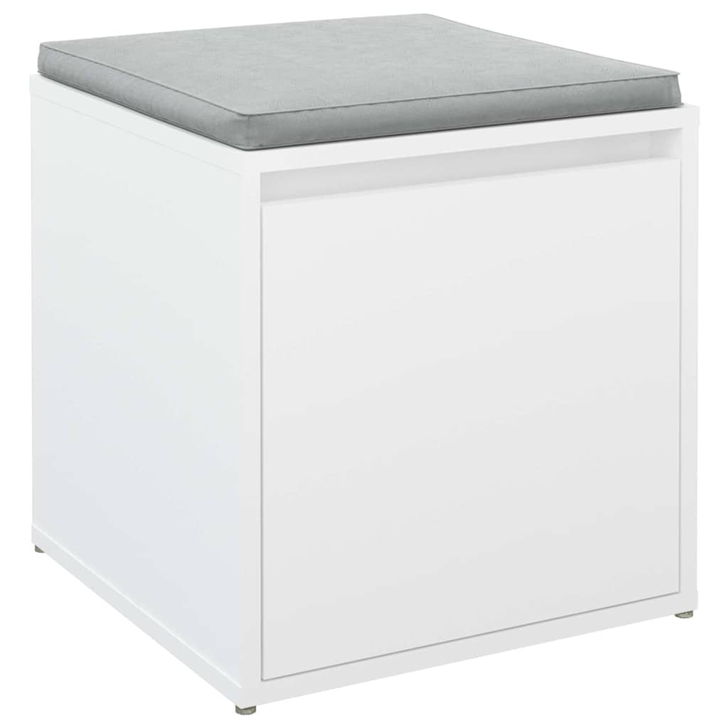 vidaXL Box Drawer | White | Engineered wood | Medium | Box Drawer | Square 4
