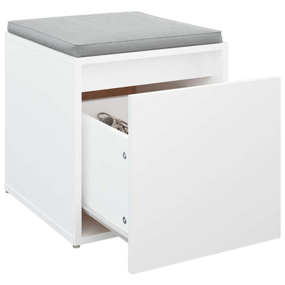 vidaXL Box Drawer | White | Engineered wood | Medium | Box Drawer | Square 5