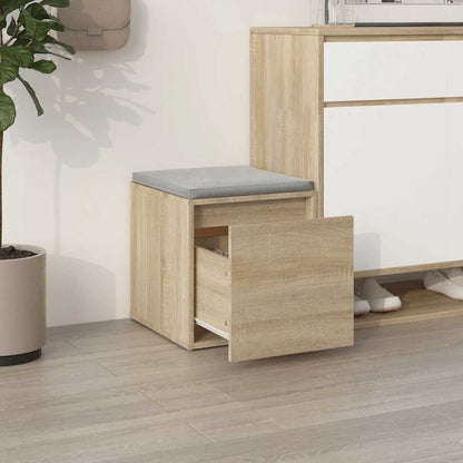 vidaXL Box Drawer | Sonoma Oak | Engineered Wood | 40.5 cm x 40 cm x 40 cm 3