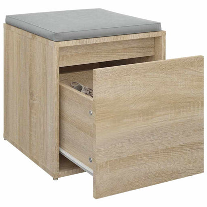 vidaXL Box Drawer | Sonoma Oak | Engineered Wood | 40.5 cm x 40 cm x 40 cm 5