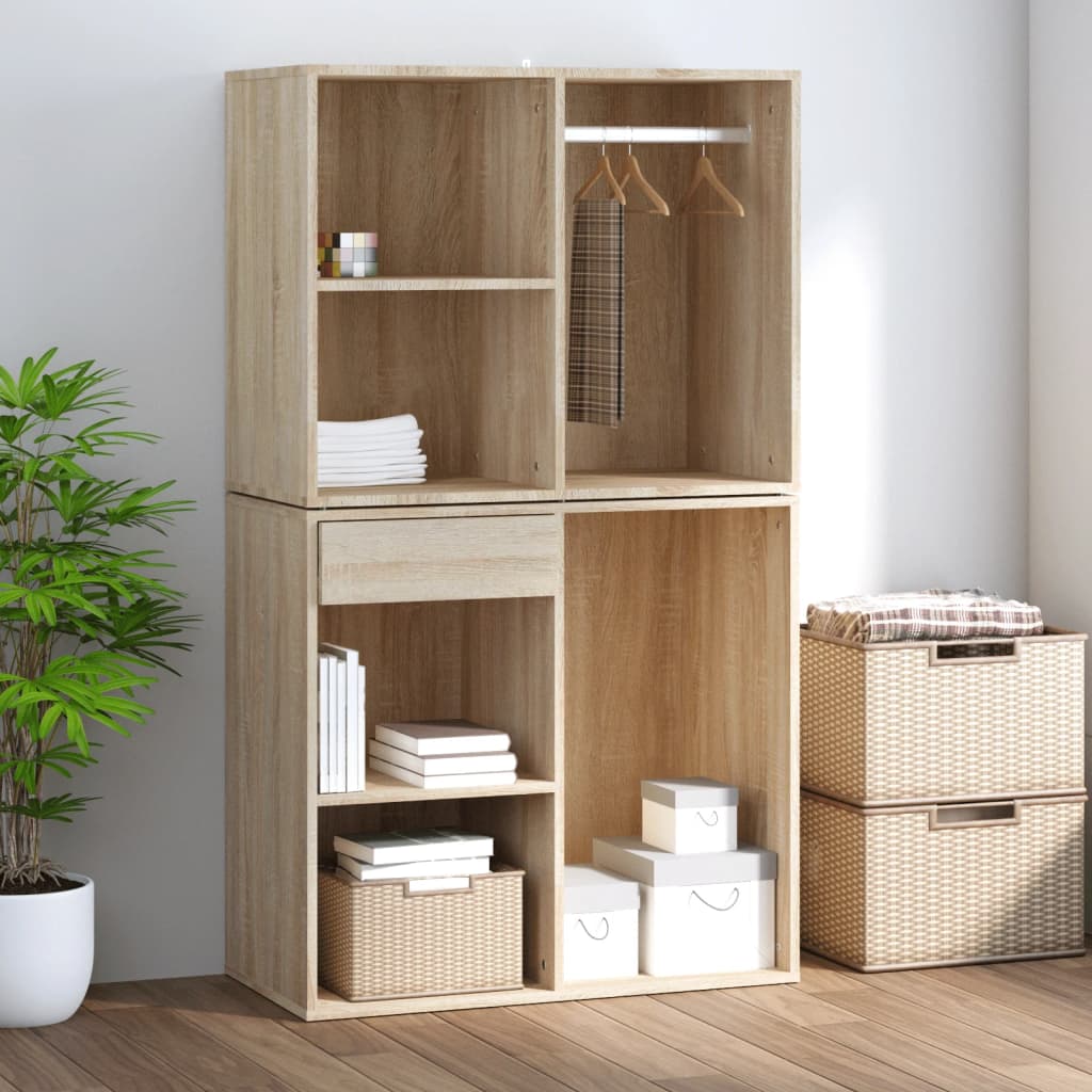 vidaXL Dressing Cabinet | Sonoma Oak | Engineered Wood | Medium 6