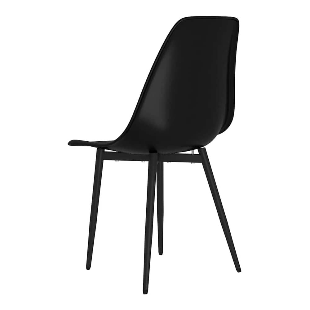 Dining Chairs PP Black 4