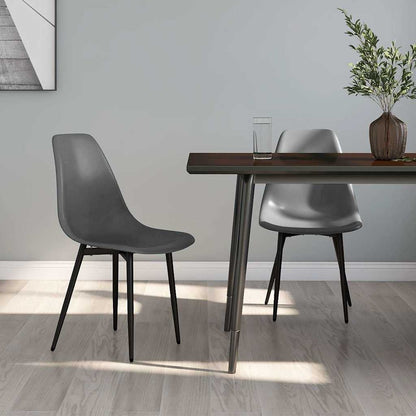 Dining Chairs PP Grey 2