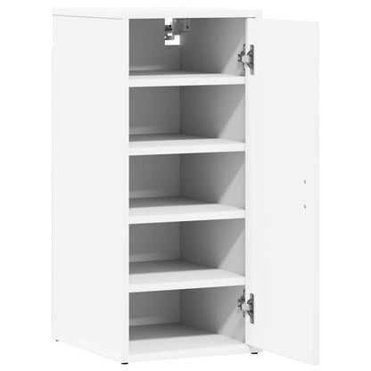 vidaXL Shoe Cabinet White 32x35x70 cm Engineered Wood 6
