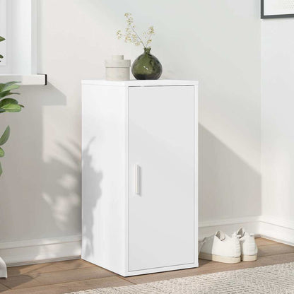 vidaXL Shoe Cabinet White 32x35x70 cm Engineered Wood 1