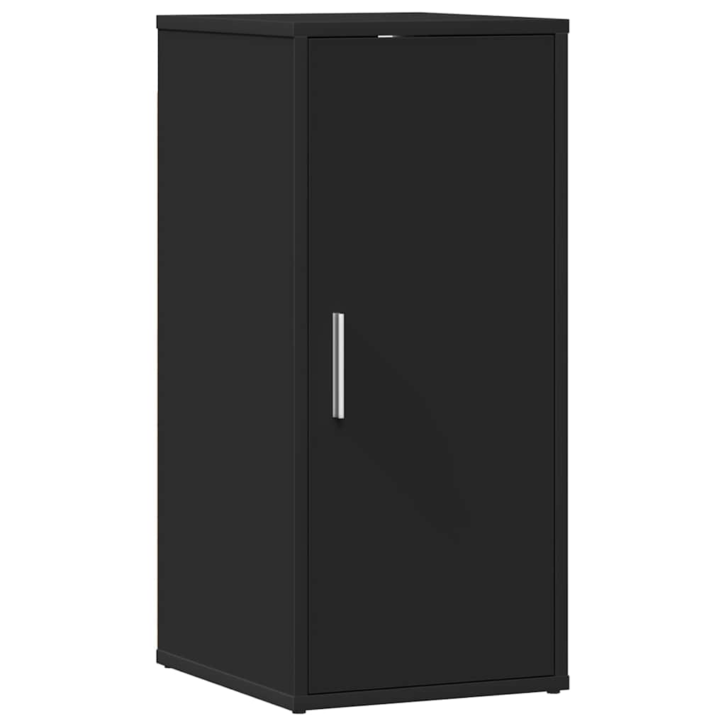 vidaXL Shoe Cabinet Black 32x35x70 cm Engineered Wood 2