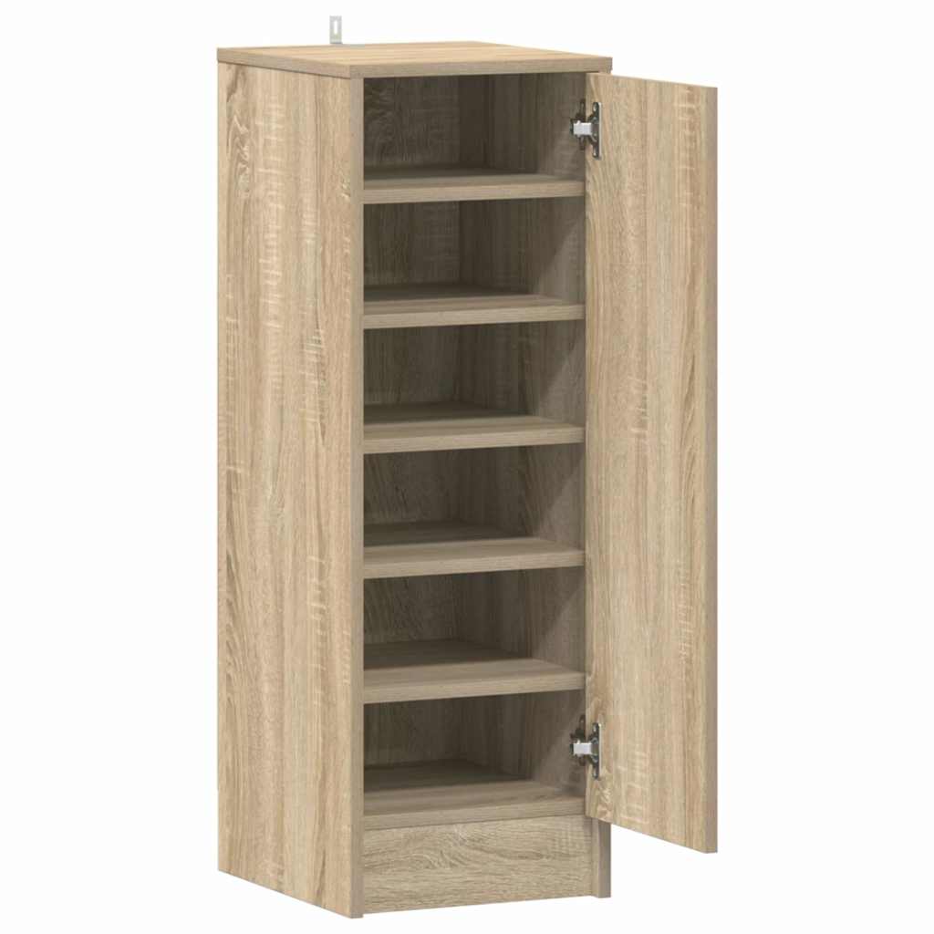vidaXL Shoe cabinets 32 x 35 x 92 cm Sonoma Oak 4