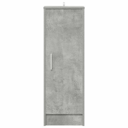 vidaXL Shoe cabinets 32 x 35 x 92 cm Concrete Grey 6 pairs of shoes 4