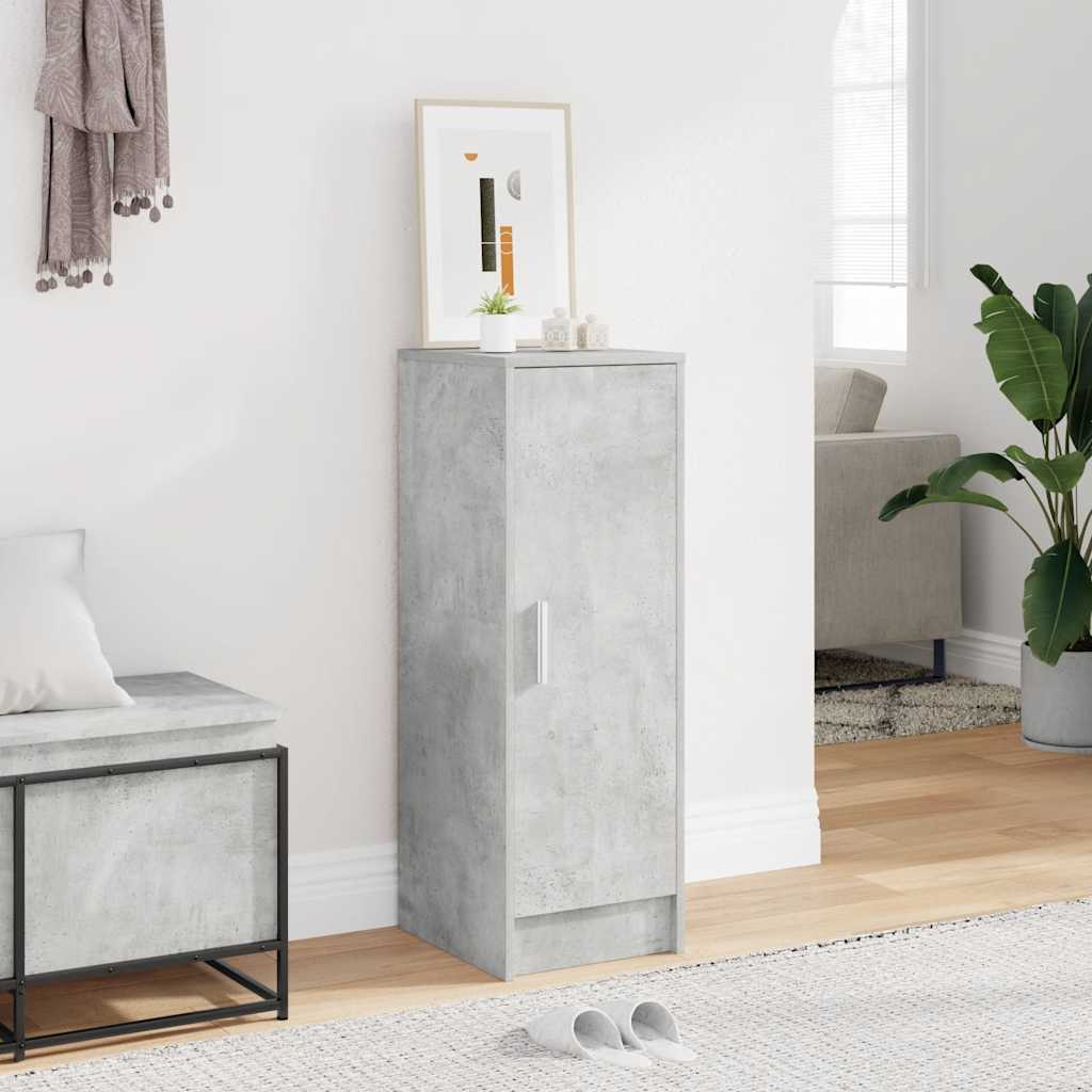 vidaXL Shoe cabinets 32 x 35 x 92 cm Concrete Grey 6 pairs of shoes 1