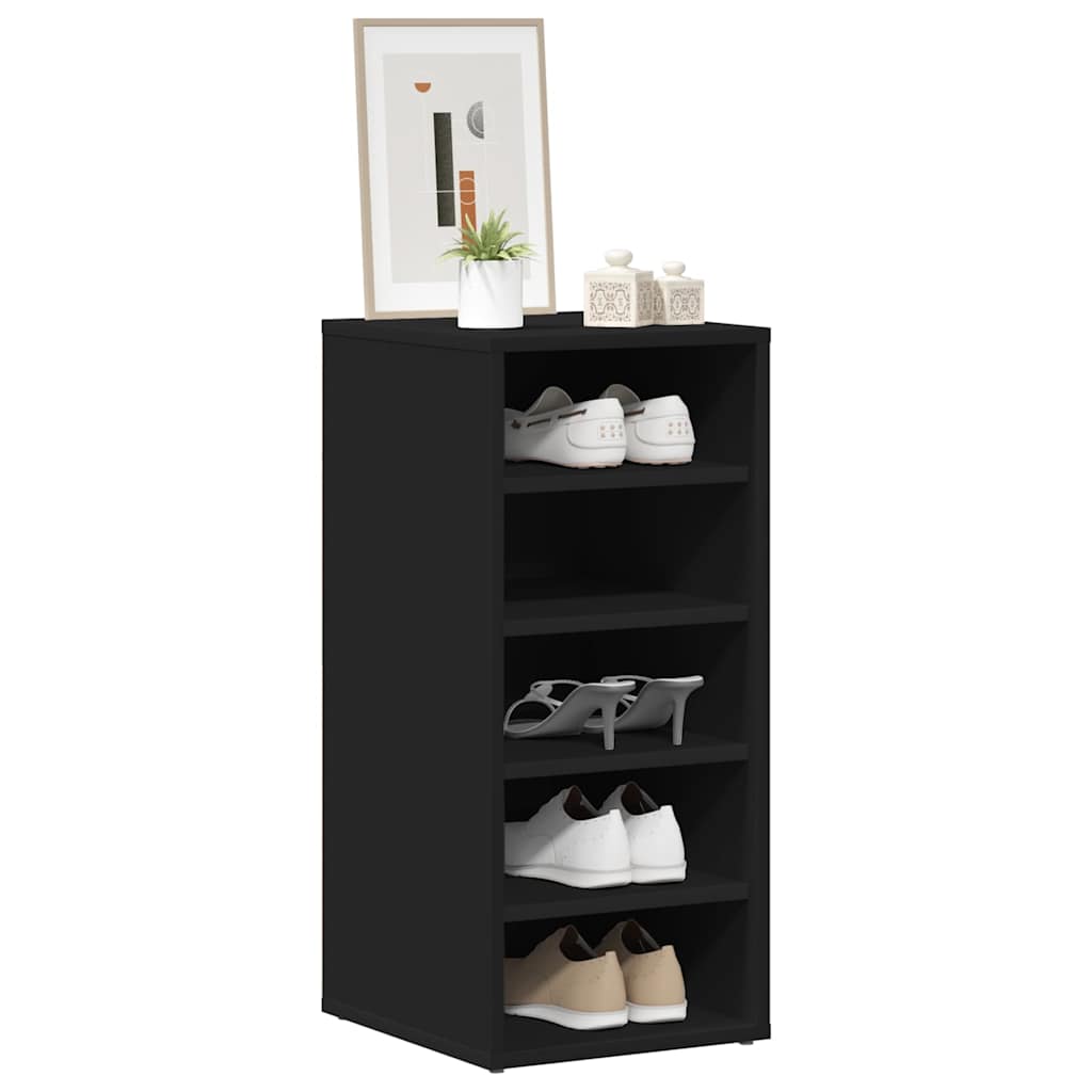 vidaXL Shoe cabinets 31.5 x 35 x 70 cm Black 3